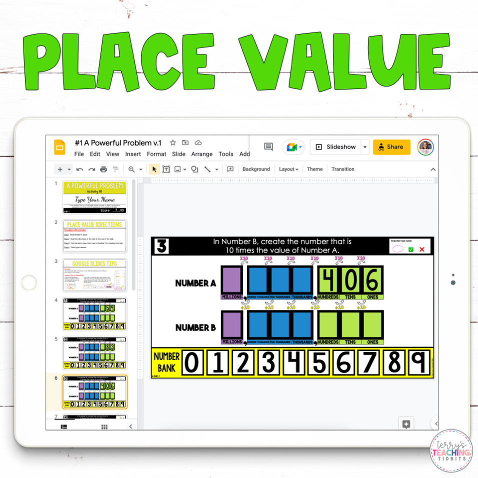 4th Grade Place Value Activities Bundle - Digital & Printable – Terry's ...