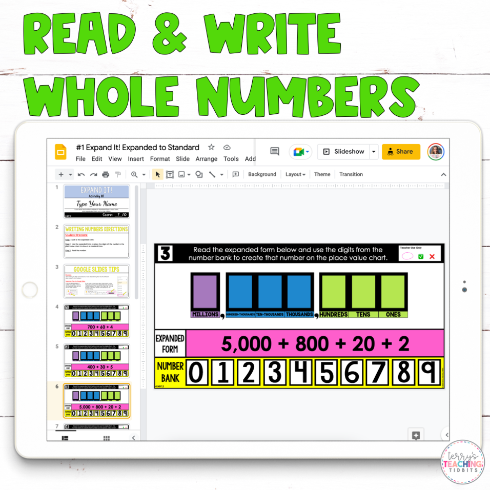 4th Grade Place Value Activities - Digital – Terry's Teaching Tidbits