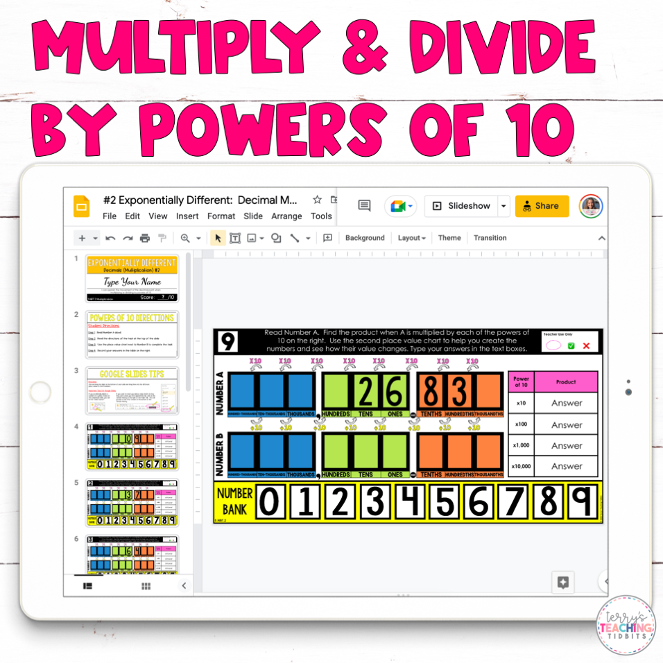 5th Grade Place Value Activities - Digital – Terry's Teaching Tidbits