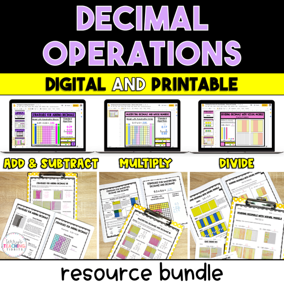 Decimal Operations Bundle Options