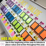 5th Grade Place Value Charts & Activities Bundle - Printable