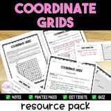 Coordinate Grids Resource Pack - Printable