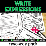 Write Expressions Resource Pack - Printable