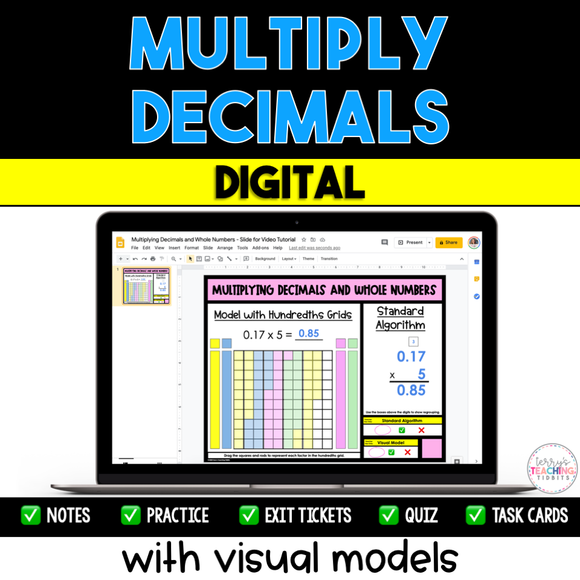 Multiply Decimals - Digital