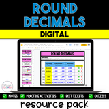 Round Decimals Resource Pack - Digital