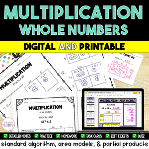 Multiplication Resource Bundle - Digital & Printable