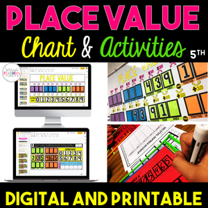 5th Grade Place Value Bundle {Digital & Printable}
