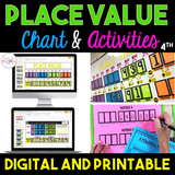 4th Grade Place Value Bundle - Digital & Printable