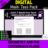 Geometry and the Coordinate Plane Test (Digital)