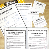 Fractions as Division Resource Pack {Printable}