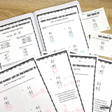 Adding and Subtracting Mixed Numbers - Printable