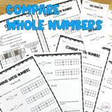 Read, Write, & Compare Numbers Resource Pack - Printable