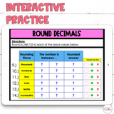 Round Decimals Resource Pack - Digital & Printable