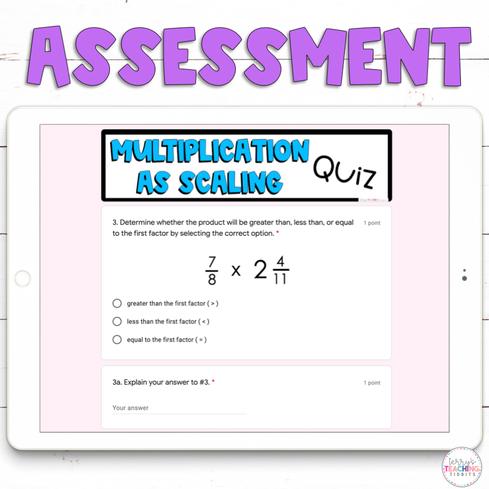 Multiplication as Scaling - Digital & Printable – Terry's Teaching Tidbits