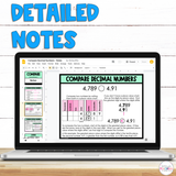 Read, Write, & Compare Numbers Resource Pack - Digital