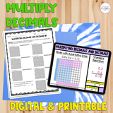 Decimal Operations Resource Bundle - Digital & Printable