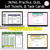 Multiplication Resource Pack - Digital