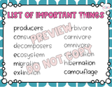 What Am I? Important Things in Life Science Game {Digital & Printable} - 4th Grade
