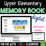 Digital Memory Book {Upper Elementary}