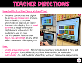 5th Grade Place Value Chart and Activities Bundle - Digital