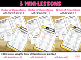 Order of Operations Resource Bundle - Digital & Printable