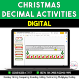 Christmas Decimal Activities {Digital}