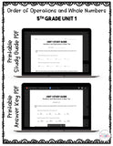 Numbers and Operations in Base Ten Digital Math Test Pack {3rd Grade Unit 1}