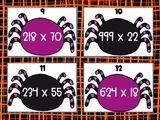 Spider Multiplication Task Cards Freebie {Digital and Printable}