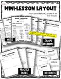 Division of Whole Numbers Resource Pack - Printable